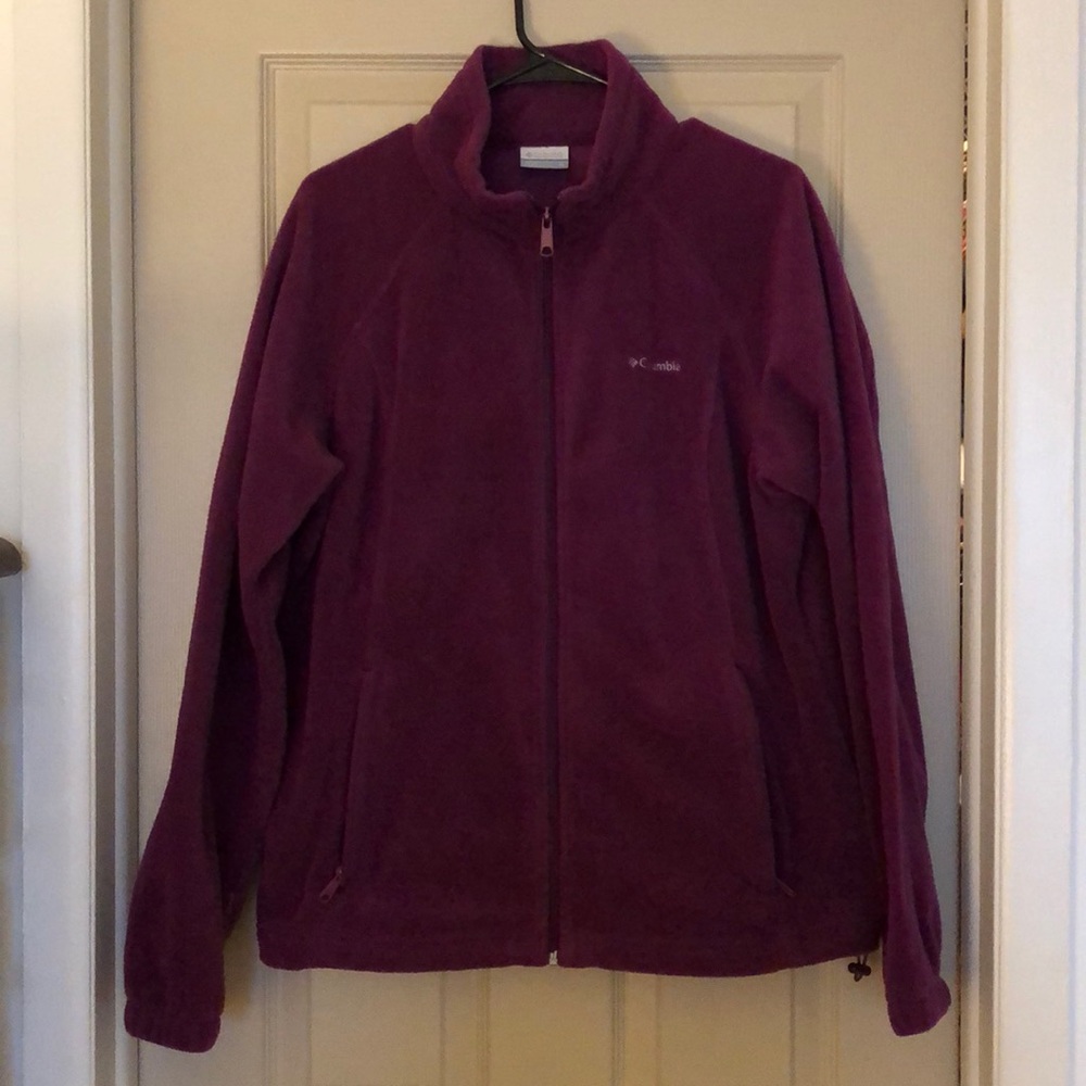 Purple Columbia fleece